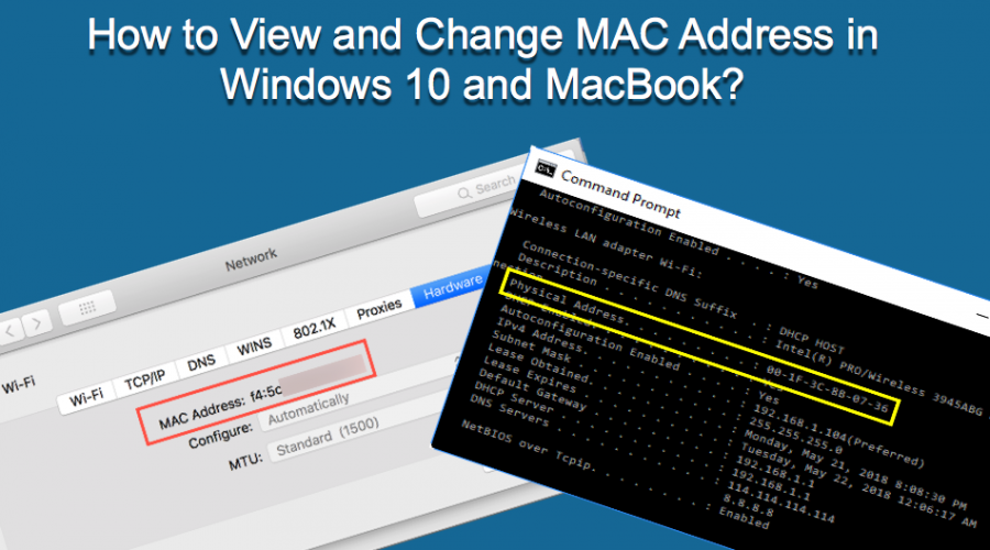 windows mac address spoofing software